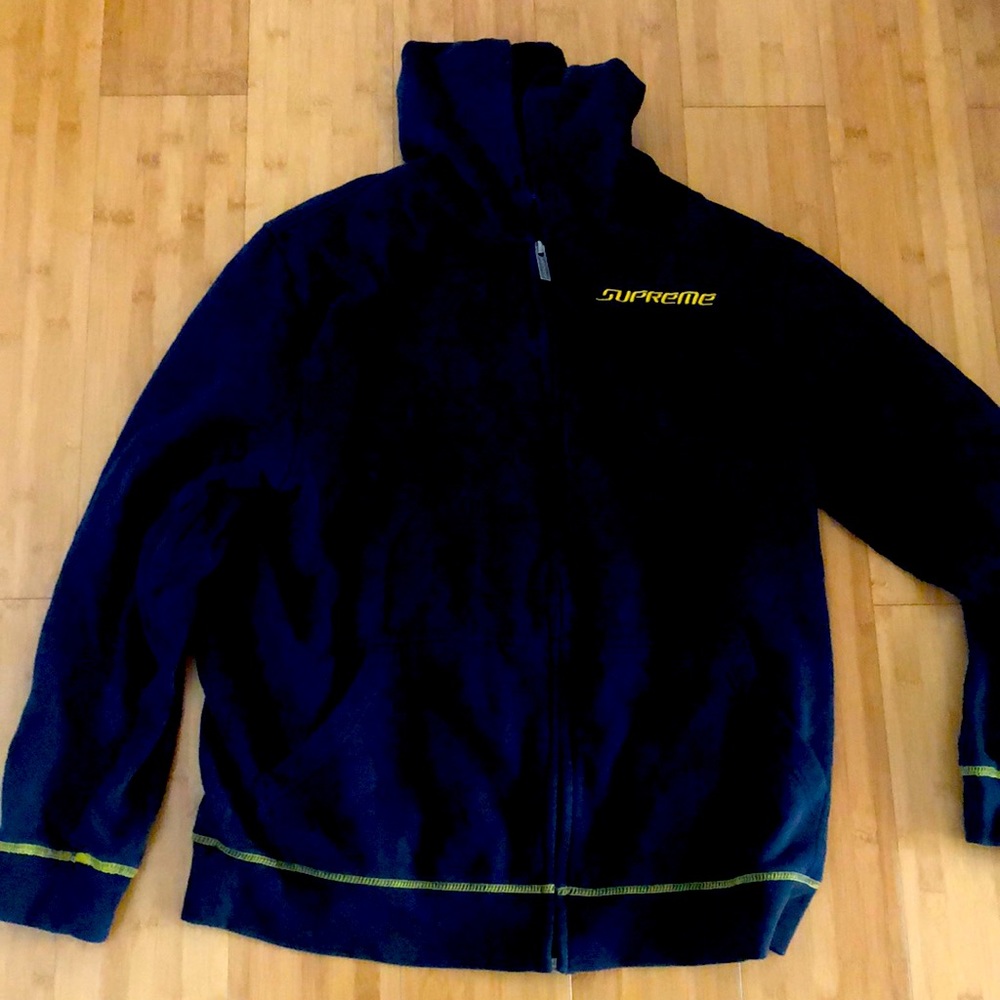 Bauer supreme black hoodie